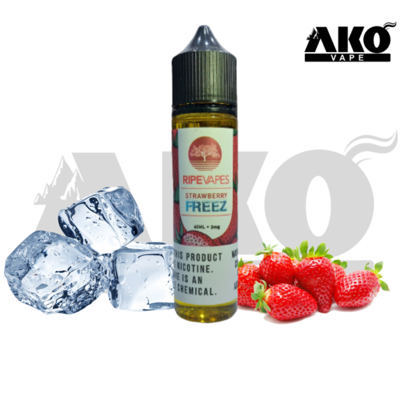 جویس توت‌فرنگی یخ رایپ ویپز RIPE VAPES STRAWBERRY FREEZ