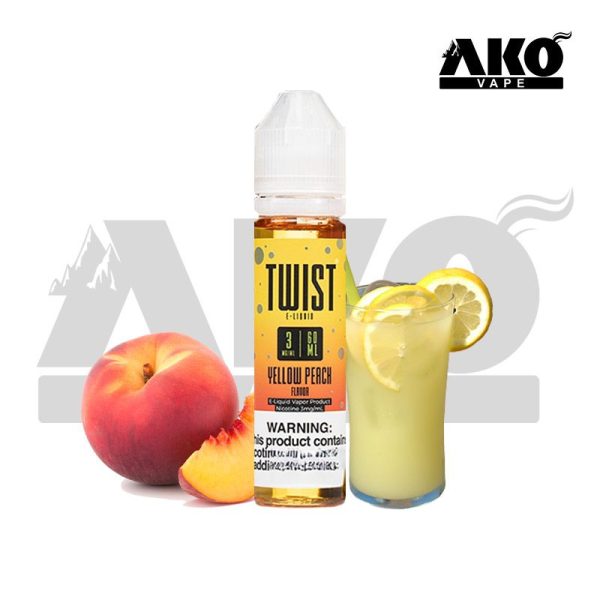 جویس لیموناد هلو تویست twist yellow peach juice