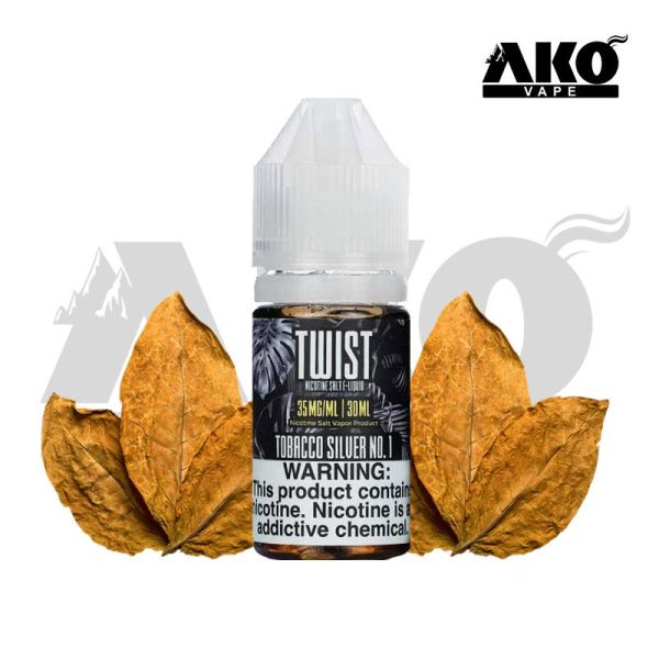 سالت نیکوتین تنباکو سیلور تویست TWIST Tobacco Silver No. 1