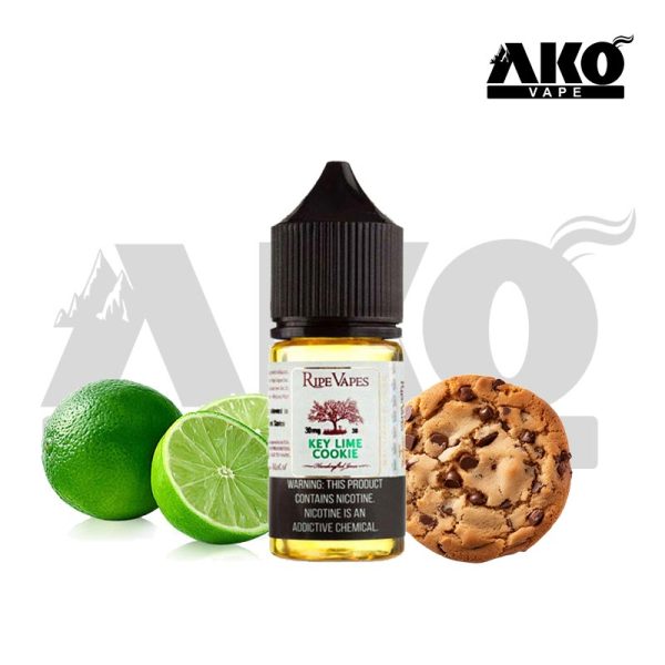 سالت نیکوتین کوکی لیمویی رایپ ویپز RIPE VAPES KEY LIME COOKIE SALT