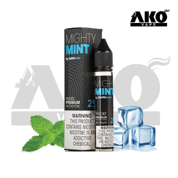 سالت نیکوتین نعنا یخ ویگاد VGOD Mighty Mint SaltNic