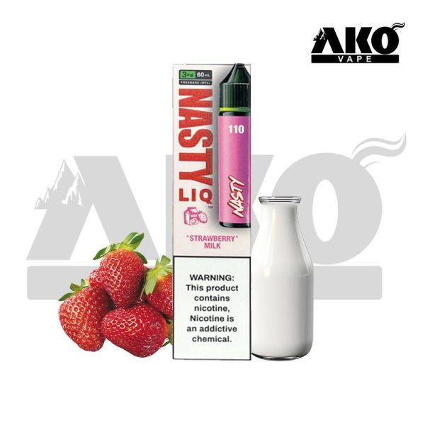 جویس شیر توت فرنگی نستی Nasty Strawberry Milk juice