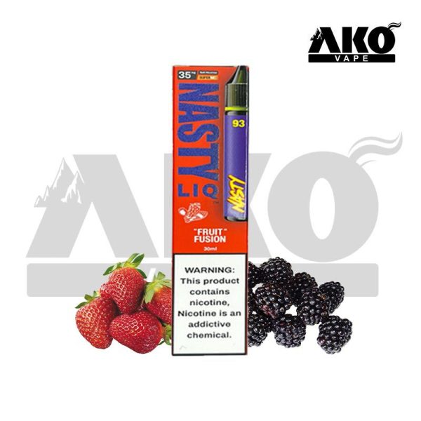سالت نیکوتین توت فرنگی بلک بری نستی Nasty Fruit Fusion salt
