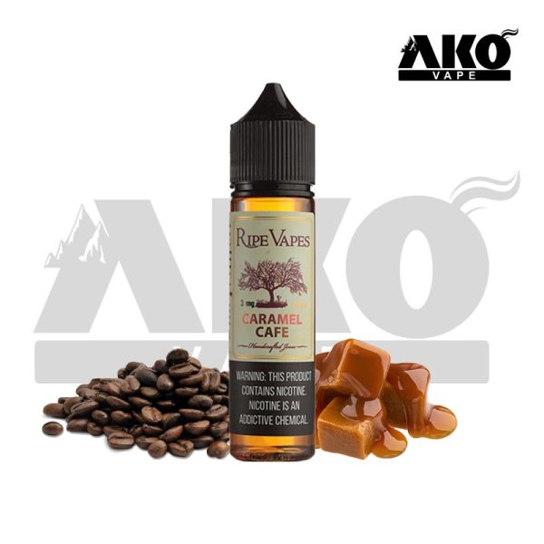 جویس کارامل کافه رایپ ویپز Ripe Vapes Caramel Cafe juice